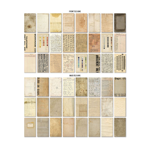 Tim Holtz Idea-ology Backdrops Nro 4 (308)